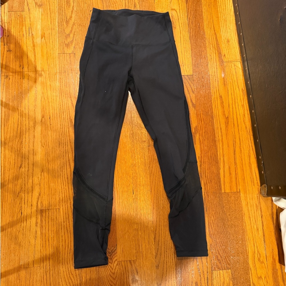 Lululemon High-Waist Black Athletic Leggings